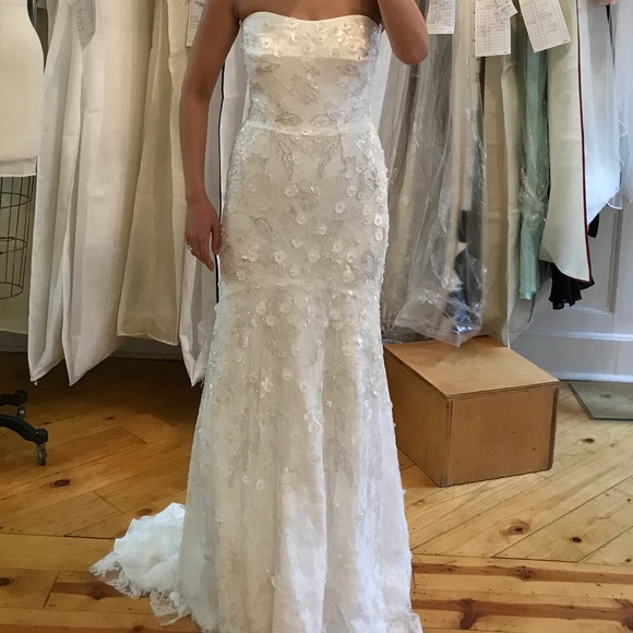 Jenny packham Gemini wedding dress - tailored size - Picture 2 of 3